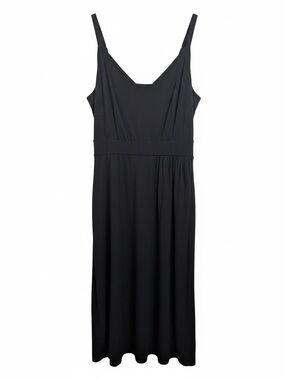 Torrid Black Midi Studio Knit Wrap Dress Size 3 NWT